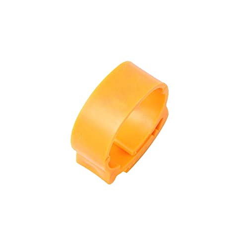 Hühnerfußring, verstellbar, ID, 5,1 - 2,4 cm, ohne Zahl, Huhn, Geflügel, flexibel, einziehbare Fußringe, Orange Hühnerfußring, verstellbar, ID, 5,1 - 2,4 cm, ohne Zahl, Huhn, Geflügel, flexibel, einziehbare Fußringe, Orange von PZOFERLIN