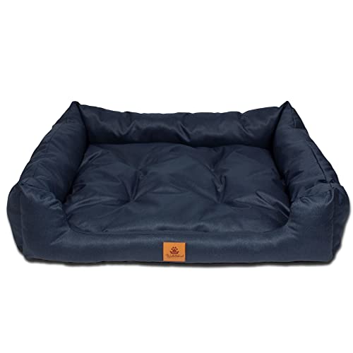 PaLulli Animal Hundebett Hundestall Abnehmbares Kissen Wasserdicht Maschinenwaschbar Weiches Polyester Haustierfreundlich Sehr langlebig 70x57x18cm Marineblau PaLulli Animal Hundebett Hundestall Abnehmbares Kissen Wasserdicht Maschinenwaschbar Weiches Polyester Haustierfreundlich Sehr langlebig 70x57x18cm Marineblau von PaLulli