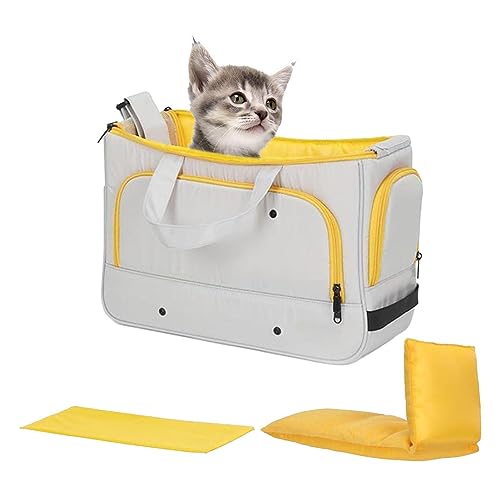 Faltbare Tasche für Haustiere – Transporttasche für Haustiere, für Katzen | atmungsaktiver Rucksack für Haustiere, Handtaschen für Katzen Pacienjo Faltbare Tasche für Haustiere – Transporttasche für Haustiere, für Katzen | atmungsaktiver Rucksack für Haustiere, Handtaschen für Katzen Pacienjo von Pacienjo
