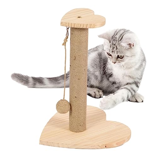 Kratzbaum für Katzen, interaktiver Kratzbaum für Katzen, mit Aufhängung aus Sisal, Katzenmöbel, Katzenspielzeug für die Übung von Spaß Pacienjo von Pacienjo
