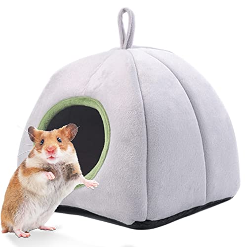 Pacienjo Bett für Hamster – warmes Bett für Hamster, Hamster, Hedgehog Höhle, Bed Nest Hideout, kleine Tiere, Käfig, Zubehör Haus von Pacienjo