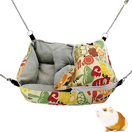 Hängematte Hamster | Igelbett Warm Winter – Meerschweinchenkäfig Zubehör waschbar Bett Versteck für kleine Tiere für Meerschweinchen, Chinchilla, Hamster, Igel Hängematte Hamster | Igelbett Warm Winter – Meerschweinchenkäfig Zubehör waschbar Bett Versteck für kleine Tiere für Meerschweinchen, Chinchilla, Hamster, Igel von Pacienjo