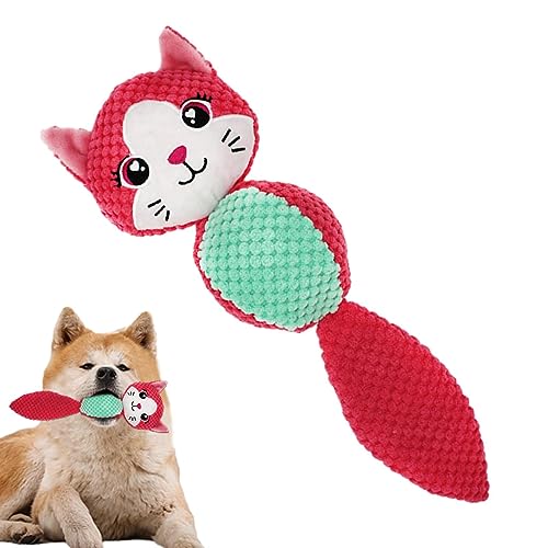 Hundespielzeug für quietschende Hunde – Hundespielzeug aus Plüsch, bissfest, Hundespielzeug für Aggressive Kauer, Plüschspielzeug für Welpen, klein Hundespielzeug für quietschende Hunde – Hundespielzeug aus Plüsch, bissfest, Hundespielzeug für Aggressive Kauer, Plüschspielzeug für Welpen, klein von Pacienjo