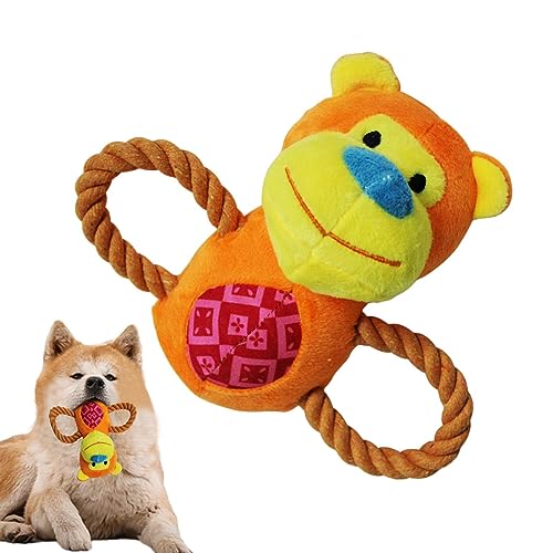 Pacienjo Kauspielzeug für Hunde, niedliches Kauspielzeug mit zwei quietschenden Griffen – lustiges interaktives Haustierspielzeug für Häuser von Tierkrankenhäusern von Pacienjo