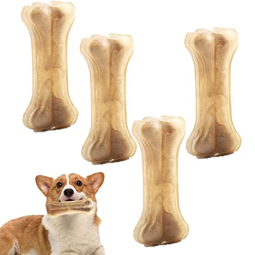 Pacienjo Kauspielzeug für Hunde | Kauknochen Spielzeug | Essbares Kauspielzeug für mittelgroße Hunde, sicher und bissfest von Pacienjo