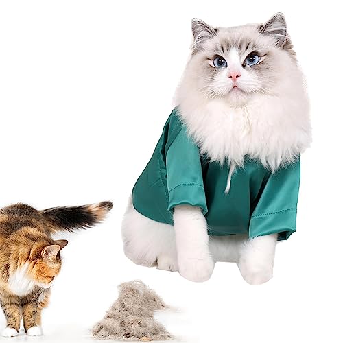 Sommerkleidung für Haustiere, niedliches Hemd mit Knöpfen am Kragen | süßes Zubehör für Katzen, Anti-Verlust für Haustiere Pacienjo von Pacienjo