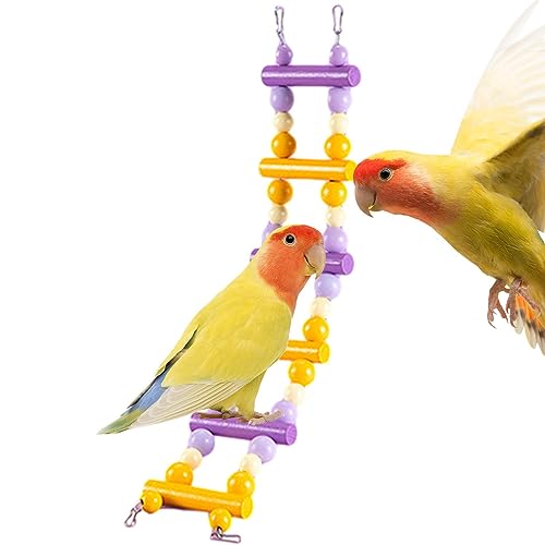 Spielzeug für Nymphensittiche, Papageien, Schaukeln, Kletterstange, Spielzeug für Vögel, lustiges Spielzeug für Papageien, Wellensittiche, Aras Spatz, Vögel, Eichhörnchen Pacienjo von Pacienjo