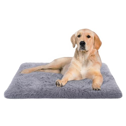 Paco Home Hundebett Katzenbett Flauschig Hundekissen Hundesofa Donut Hundedecke Hund Katze Hundekörbchen Katzenkorb, Farbe:Grau, Größe:60x100 cm von Paco Home