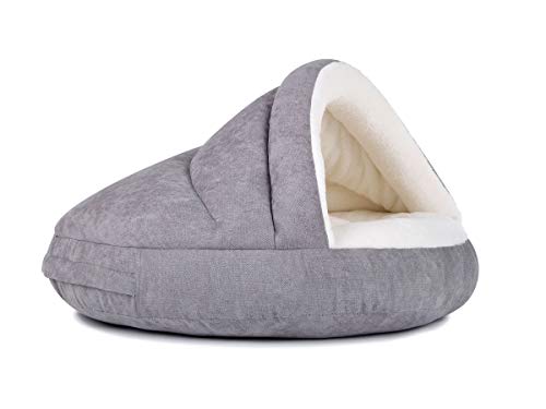 Hundehöhle außen schick, innen bequem, in Silber Füllung Standard Größe 75x45 Hundehöhle außen schick, innen bequem, in Silber Füllung Standard Größe 75x45 von PadsForAll