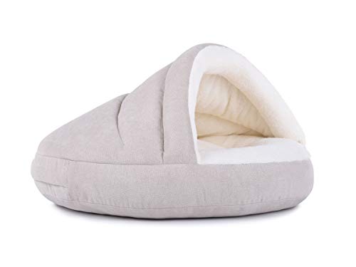 Hundehöhle außen schick, innen bequem, in Creme Füllung Standard Größe 95x55 Hundehöhle außen schick, innen bequem, in Creme Füllung Standard Größe 95x55 von PadsForAll