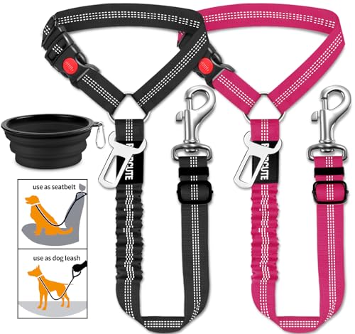3 Stück Set Hund Auto Sicherheitsgurt Kopfstütze Verstellbar mit Elastisch Bungee Puffer Langlebig Kopfstütze Haustier Sicherheitsgurt Hund Auto Sicherheitsgeschirr Zurückhaltung 3 Stück Set Hund Auto Sicherheitsgurt Kopfstütze Verstellbar mit Elastisch Bungee Puffer Langlebig Kopfstütze Haustier Sicherheitsgurt Hund Auto Sicherheitsgeschirr Zurückhaltung von Paercute