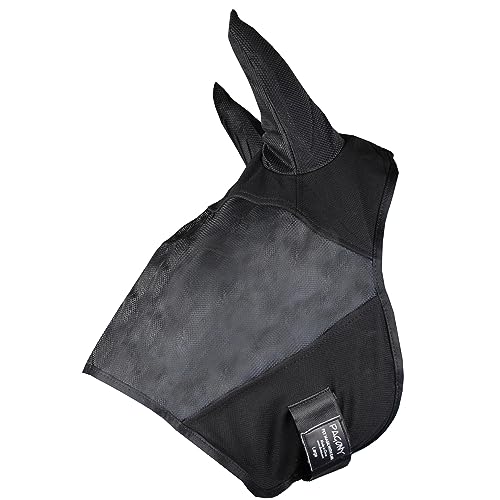 Pagony Fliegenmasker mit Ohren Schwarz Größe: Full von Pagony
