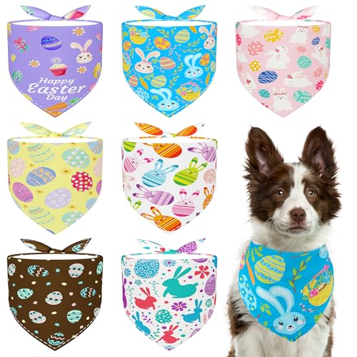 Pai Sence Hundehalstücher für große Hunderassen, verstellbar, 84 cm, Polyester, 7 Stück, Größe XXL Pai Sence Hundehalstücher für große Hunderassen, verstellbar, 84 cm, Polyester, 7 Stück, Größe XXL von Pai Sence