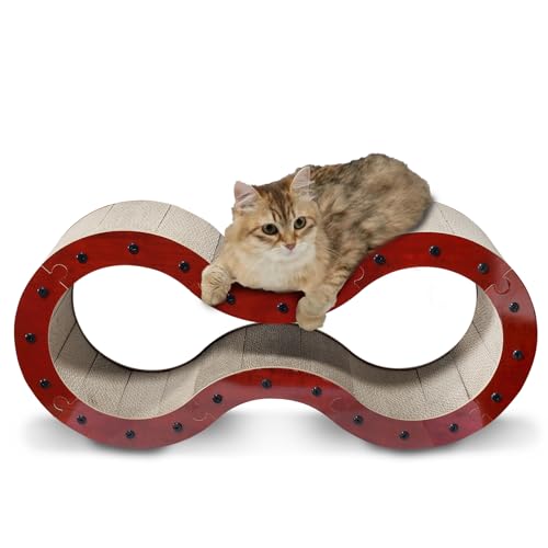 PAIBAN Modularer Kratzbaum mit stabilem Holzrahmen - Mehrere Formen für Katzen und interaktiven Spaß PAIBAN Modularer Kratzbaum mit stabilem Holzrahmen - Mehrere Formen für Katzen und interaktiven Spaß von PaiBan