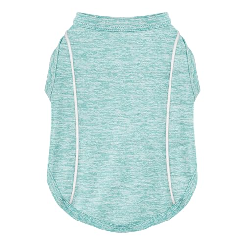 Bleiben Sie sicher in der Nacht: Stilvolles reflektierendes Hunde-Shirt und Tanktop – weiche, atmungsaktive Kleidung mit Sonnenschutz, schnell trocknend, dehnbar, leicht für kleine bis große Hunde von Paiaite