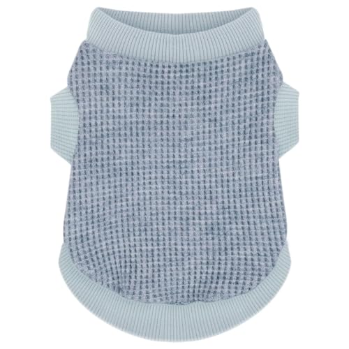 Gemütliche und funktionelle Hunde-Shirts für kleine Welpen: Dehnbare blaue Kleidung mit einfachem Design, ideal für Chihuahuas und Yorkies – verbessert Komfort und Verspieltheit an kühlen Tagen, Größe Gemütliche und funktionelle Hunde-Shirts für kleine Welpen: Dehnbare blaue Kleidung mit einfachem Design, ideal für Chihuahuas und Yorkies – verbessert Komfort und Verspieltheit an kühlen Tagen, Größe von Paiaite