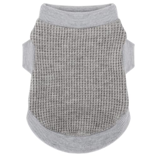 Gemütliches und funktionales Hunde-Shirt für kleine Welpen: Dehnbare, graue Kleidung mit einfachem Design, ideal für Chihuahuas und Yorkies – verbessert Komfort und Verspieltheit an kühlen Tagen Gemütliches und funktionales Hunde-Shirt für kleine Welpen: Dehnbare, graue Kleidung mit einfachem Design, ideal für Chihuahuas und Yorkies – verbessert Komfort und Verspieltheit an kühlen Tagen von Paiaite