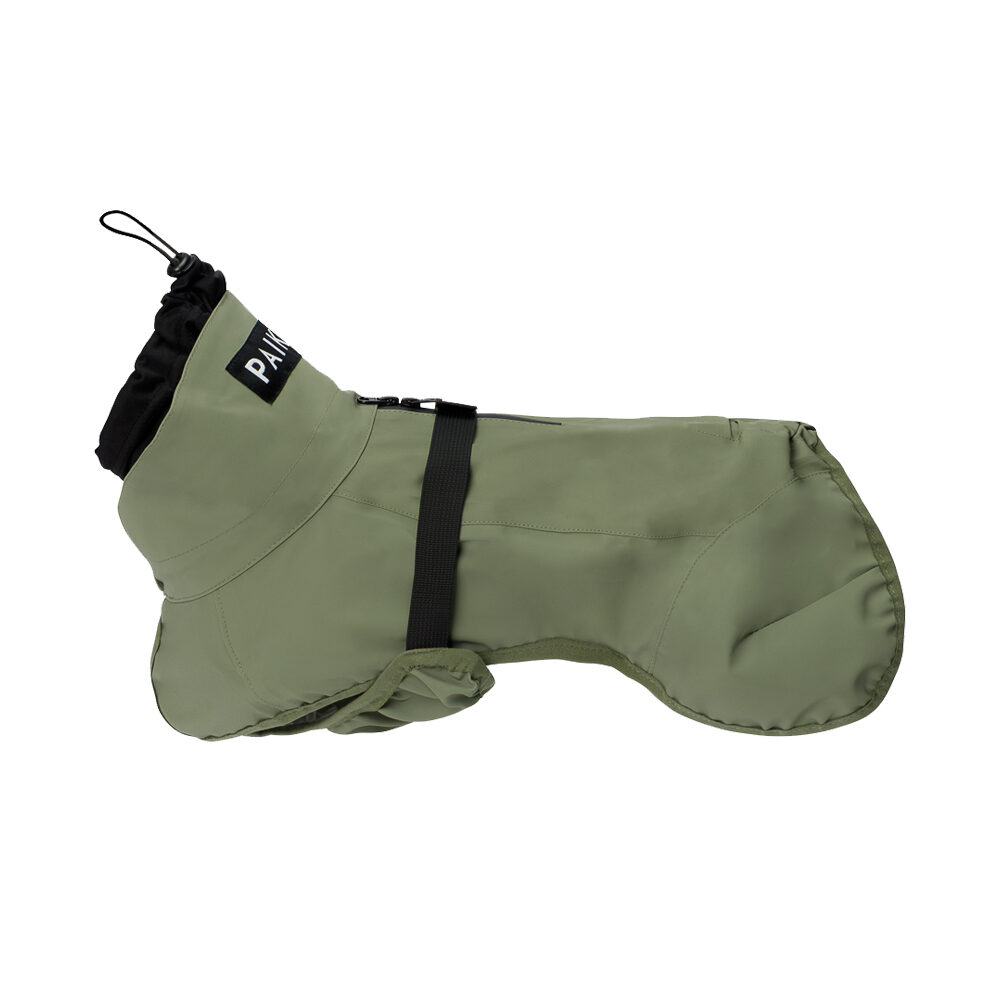 PAIKKA Reflective Raincoat - Grün - 55 von Paikka