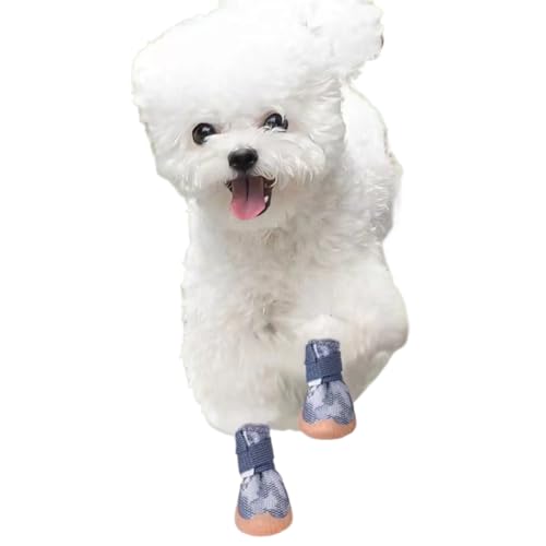 Paipeper Hundeschuhe für kleine Hunde, atmungsaktive Hundestiefel, Haustierpfotenschutz für heißen Bürgersteig und Winterschnee, Spaziergänge im Freien und Hartböden im Innenbereich (Schwarz / Weiß Paipeper Hundeschuhe für kleine Hunde, atmungsaktive Hundestiefel, Haustierpfotenschutz für heißen Bürgersteig und Winterschnee, Spaziergänge im Freien und Hartböden im Innenbereich (Schwarz / Weiß von Paipeper