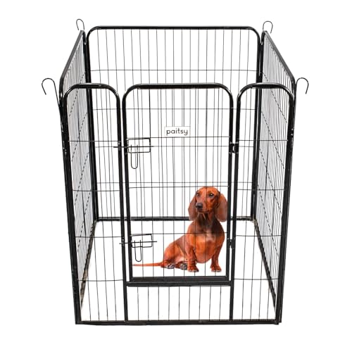 Laufstall für Hunde, Welpen und Kaninchen, Gardeno80 x 100 x 4, 4 Paneele, 80 x 100 cm, 0,64 m², modular, innen und außen, faltbar, 5 Jahre Garantie Paitsy Laufstall für Hunde, Welpen und Kaninchen, Gardeno80 x 100 x 4, 4 Paneele, 80 x 100 cm, 0,64 m², modular, innen und außen, faltbar, 5 Jahre Garantie Paitsy von Paitsy