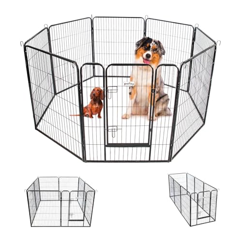 Laufstall für Hunde, Welpen und Kaninchen, Gardeno80 x 100 x 8, 8 Paneele, 80 x 100 cm, 2,56 m², modular, innen und außen, faltbar, 5 Jahre Garantie Paitsy Laufstall für Hunde, Welpen und Kaninchen, Gardeno80 x 100 x 8, 8 Paneele, 80 x 100 cm, 2,56 m², modular, innen und außen, faltbar, 5 Jahre Garantie Paitsy von Paitsy
