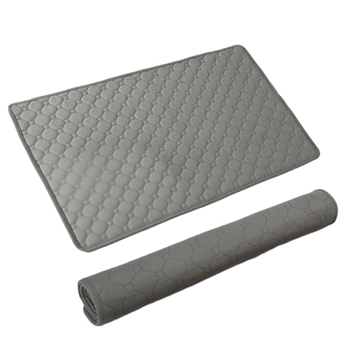 Palaufr Haustier PIPI Unterlagen - Wiederverwendbare Hunde Katzen Toilettenmatte,Wiederverwendbare Urinmatte Für Haustiere Training Indoor Outdoor Reisen Waschen von Palaufr