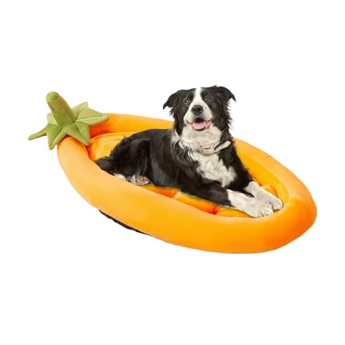 Palaufr Hundebett Für Welpen | Aubergine Transportbox Hundebett,rutschfeste Waschbare Wärmende Schlafhöhle Für Garten Transport Zuhause Camping Outdoor von Palaufr