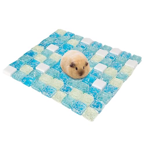 Palaufr Kaninchen Kühlmatte | Schlafkühlebett - Tragbare Kühlplatte Für Igel Hamster Kitten Kleintiere Bei Zu Hause Palaufr Kaninchen Kühlmatte | Schlafkühlebett - Tragbare Kühlplatte Für Igel Hamster Kitten Kleintiere Bei Zu Hause von Palaufr