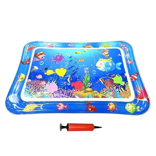 Palaufr Katzen Wasserkissen - 66x47 cm Aufblasbare Wasser Spielmatte Sensorik,Kühlende wasserdichte Interaktive rutschfeste Kratzfläche Für Reisen Draußen Welpen Kätzchen Palaufr Katzen Wasserkissen - 66x47 cm Aufblasbare Wasser Spielmatte Sensorik,Kühlende wasserdichte Interaktive rutschfeste Kratzfläche Für Reisen Draußen Welpen Kätzchen von Palaufr