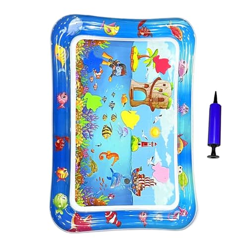 Palaufr Wassermatte Für Katzen - Aufblasbare Trinkmatte 66 X 47 cm,Kühlendes Rutschfestes Pad Mit Kratzfläche Für Kätzchen Und Welpen Innen- Und Außenbereich Palaufr Wassermatte Für Katzen - Aufblasbare Trinkmatte 66 X 47 cm,Kühlendes Rutschfestes Pad Mit Kratzfläche Für Kätzchen Und Welpen Innen- Und Außenbereich von Palaufr