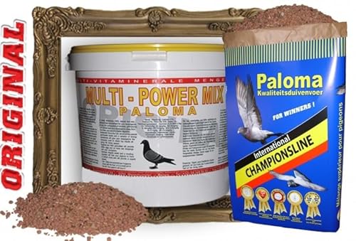 Paloma Multi Power Mix Taubenminerialien Grit Tauben Brieftauben 10 kg von Paloma