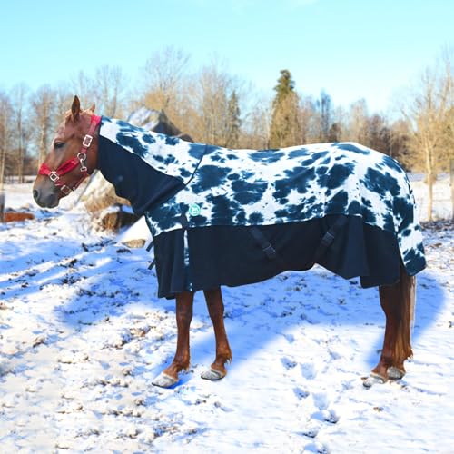 Pferde-Polarfleece-Kühldecke mit Halsabdeckung, 2-teiliges Set, leitet Feuchtigkeit ab, hält trocken, ideal für Pferde, die im Winter aktiv bleiben, 188 cm, Grau Pferde-Polarfleece-Kühldecke mit Halsabdeckung, 2-teiliges Set, leitet Feuchtigkeit ab, hält trocken, ideal für Pferde, die im Winter aktiv bleiben, 188 cm, Grau von Paloura
