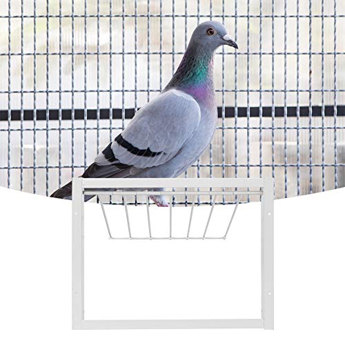 Schulzeit Vogelhaus T-Falle, Vogelhaus Tür, Gute Stabilität Einfach installieren Einfache Installation Hochfeste T-Falle Vogelkäfige für Vogelkäfig Papagei(30 * 26cm) von Pangdingk