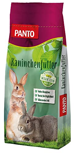 PANTO® Kräuterkanin (Zucht und Mast) rohfaserreiches Kaninchen Pelletfutter 25kg von PANTO