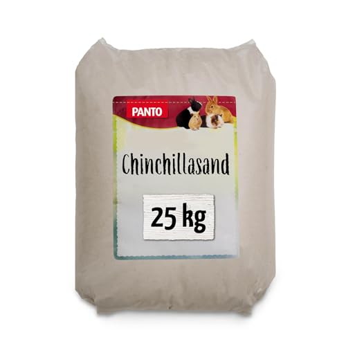 PANTO® naturweißer Chinchillasand Badesand Quarzsand 25kg von PANTO