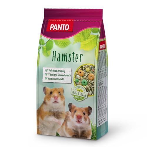 Panto® Hamsterfutter Nagerfutter Mix aus Getreide Pellets und Anderen Leckereien 5X 1kg von PANTO