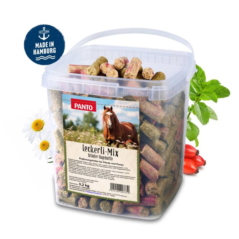 Panto Leckerlimix Kräuter&Hagebutte 3,2kg leckere Belohnung Panto Leckerlimix Kräuter&Hagebutte 3,2kg leckere Belohnung von Panto