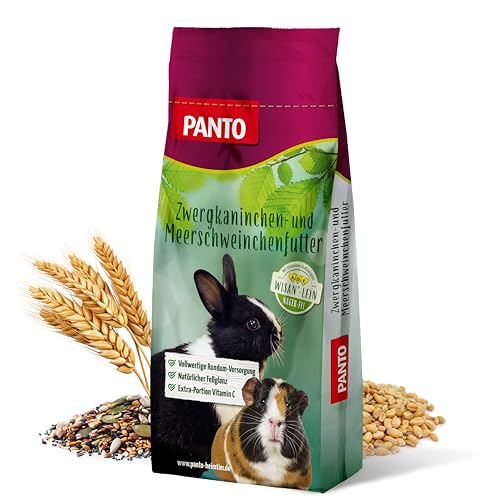 PANTO® Meerschweinchenfutter, Nagerfutter, Pellets 25 kg, 1er Pack (1 x 25 kg) von PANTO