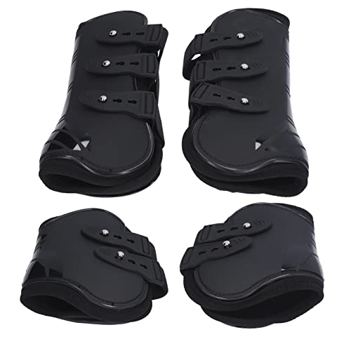 Panv Pferde-Sehnen-Gamaschen-Set, exquisiter weicher Schutz für Pferde Panv Pferde-Sehnen-Gamaschen-Set, exquisiter weicher Schutz für Pferde von Panv