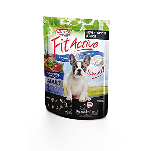 Panzi FitActive Premium Hundefutter Hypoallergen klein, 1er Pack (1 x 300 g) von Panzi FitActive