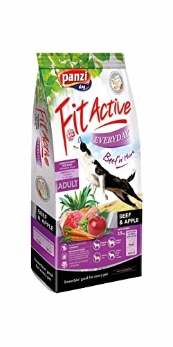 Panzi FitActive - Erwachsene - Rind & Apfel - Trockenfutter - 15 kg XXL von panzi pet Fit Active Burstin' out