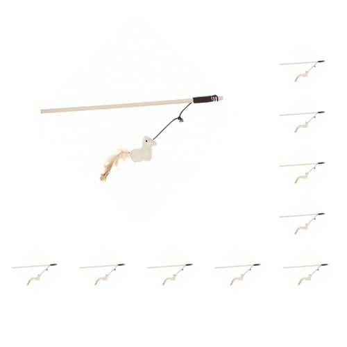 10er-Set Katzenstab-Spielzeug, Haustierbedarf, Haushalt, Innen, interaktives Teasing-Spielzeug, Requisiten, Spielrequisite, necken, Spielsachen, Stil 3 10er-Set Katzenstab-Spielzeug, Haustierbedarf, Haushalt, Innen, interaktives Teasing-Spielzeug, Requisiten, Spielrequisite, necken, Spielsachen, Stil 3 von Paowsietiviity