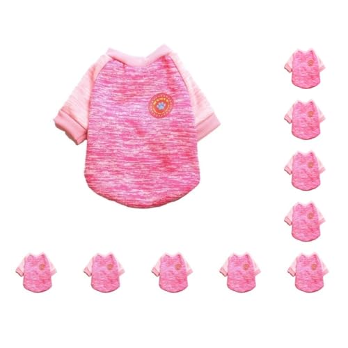 10er-Set Kleidung, Winterpullover, modisches Kostüm, rund, Plüsch, Raglan-Pullover, Beauty-Accessoires, Hunde, Bulldogge, Rosenrot, Größe S 10er-Set Kleidung, Winterpullover, modisches Kostüm, rund, Plüsch, Raglan-Pullover, Beauty-Accessoires, Hunde, Bulldogge, Rosenrot, Größe S von Paowsietiviity