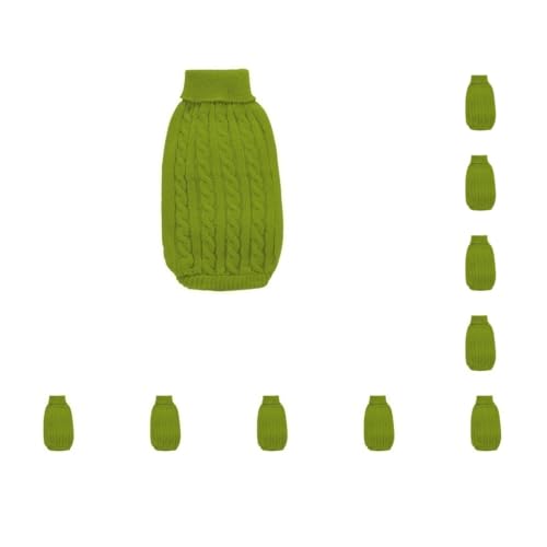 10er-Set Welpen-Shirts, verschiedene Größen, süßes Geschenk, gestreift, Welpen, Kleidung, elastische Kostüme, geschmeidige Wärme, Hundepullover, Obstgrün, Größe M 10er-Set Welpen-Shirts, verschiedene Größen, süßes Geschenk, gestreift, Welpen, Kleidung, elastische Kostüme, geschmeidige Wärme, Hundepullover, Obstgrün, Größe M von Paowsietiviity