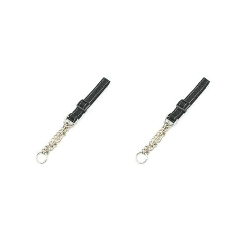 2er-Set Haustier-Halsbänder, waschbar, rutschfest, Outdoor, Camping, Wandern, Laufen, Spielen, Abschleppen, Choker-Zubehör, reflektierend, Schwarz 2er-Set Haustier-Halsbänder, waschbar, rutschfest, Outdoor, Camping, Wandern, Laufen, Spielen, Abschleppen, Choker-Zubehör, reflektierend, Schwarz von Paowsietiviity