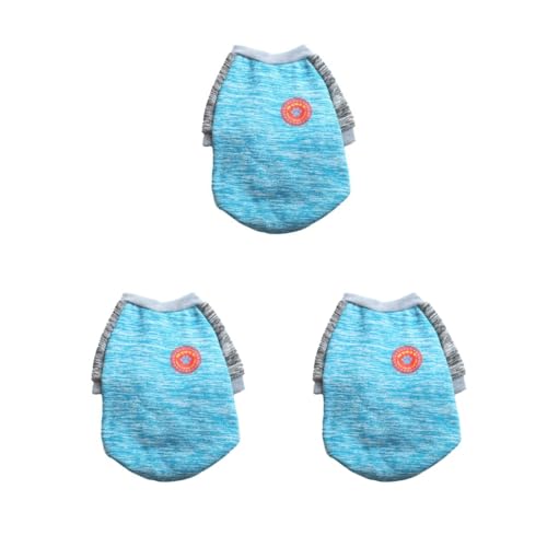 3er-Set Bekleidungshemden, Winterwärmer, modische Kostüme, Halsband, Plüsch-Design, mehrfarbig, Bekleidung, kleine Hunde, Welpen, Bulldogge, Blau, Größe XL 3er-Set Bekleidungshemden, Winterwärmer, modische Kostüme, Halsband, Plüsch-Design, mehrfarbig, Bekleidung, kleine Hunde, Welpen, Bulldogge, Blau, Größe XL von Paowsietiviity