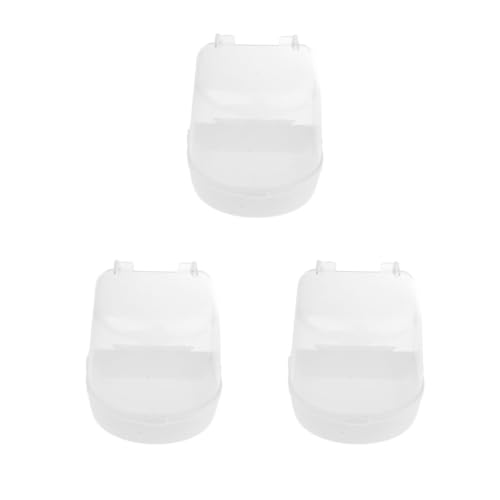3er-Set Haustier-Badezubehör Hamster Mäuse Kunststoff Badezimmer Käfig Box Spielzeug Toilette Weiß 3er-Set Haustier-Badezubehör Hamster Mäuse Kunststoff Badezimmer Käfig Box Spielzeug Toilette Weiß von Paowsietiviity