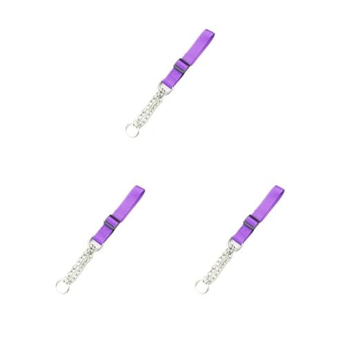 3er-Set Hundehalsband, wiederverwendbar, universal, Ersatz, waschbar, rutschfest, verstellbar, Camping, Wandern, Laufen, Abschleppen, Nylon, Violett 3er-Set Hundehalsband, wiederverwendbar, universal, Ersatz, waschbar, rutschfest, verstellbar, Camping, Wandern, Laufen, Abschleppen, Nylon, Violett von Paowsietiviity