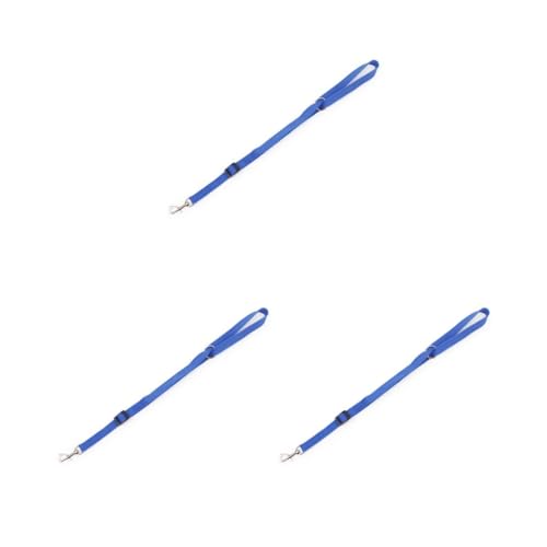3er-Set Hundeleinen, Nylon, beleuchtet, Welpenzubehör, mehrere Farben, Halsband, Haustier-Sicherheitsseil, Schnalle, Haustierpflegeschlaufen, Blau 3er-Set Hundeleinen, Nylon, beleuchtet, Welpenzubehör, mehrere Farben, Halsband, Haustier-Sicherheitsseil, Schnalle, Haustierpflegeschlaufen, Blau von Paowsietiviity