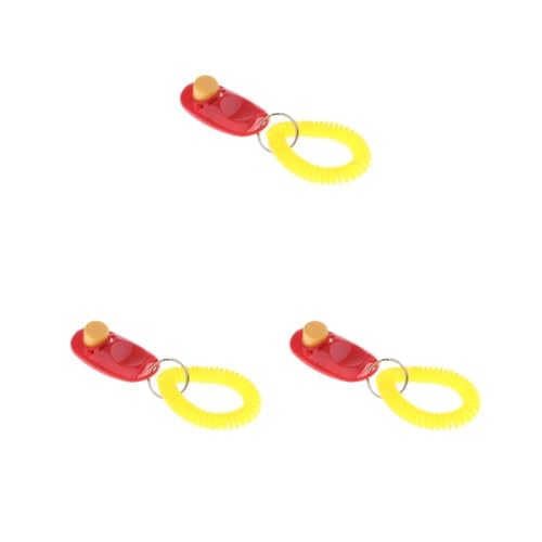 3er-Set Pfeifen für Hunde, Welpen, Haustier-Training, Gehorsamkeit, Beweglichkeit, Schlüsselanhänger, Rot 3er-Set Pfeifen für Hunde, Welpen, Haustier-Training, Gehorsamkeit, Beweglichkeit, Schlüsselanhänger, Rot von Paowsietiviity